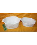 2 Piece Vintage Corning Ware Country Cornflower 2 and 3 Liter Ovenware A... - £38.75 GBP