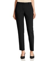 MSRP $285 Theory Hartsdale Wool-Blend Stretch Pants Black Size 6 NWOT - £153.52 GBP