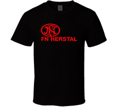 FN Herstal Firearms Guns Red Logo New S to 5XL T-Shirt tee Unisex Free S... - $22.04+