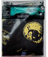 2021 Nightmare Before Christmas Tablecloth 70&quot; Round NOS New Tim Burton E80 - $545.74 MXN