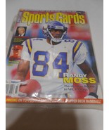 Vtg Sports Cards Magazine &amp; Price Guide Randy Moss cover topps football ... - £7.03 GBP