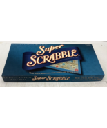 2006 Super Scrabble Board Game Hasbro 200 Wood Letter Tiles New open box - £52.09 GBP