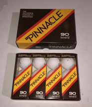 Rare Set Of 16 Vintage Pinnacle 90 white golf balls New In Box - £25.62 GBP