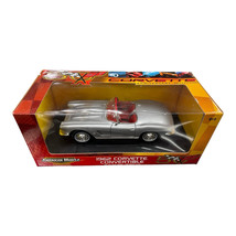 Ertl American Muscle 1962 Corvette Convertible 1:18 Scale 36833 50th Ann... - £54.11 GBP