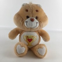 Care Bears Champ Bear 13&quot; Plush Stuffed Toy Trophy Heart Vintage 1985 Ke... - £30.99 GBP