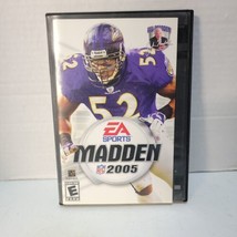 Madden NFL 2005 Playstation 2 Game Disc w/ Book (Blockbuster Case)(No Cover Art) - £1.00 GBP