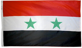Syria - 3&#39;X5&#39; Nylon Flag - $50.40