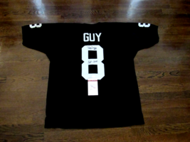 RAY GUY # 8 HOF 2014 OAKLAND RAIDERS SBC SIGNED AUTO QUALITY RAIDERS JER... - £185.68 GBP
