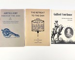 Lot of 3 Military PB Books: Artillery..1962. to the Dan 1781. Guilford M... - $24.74