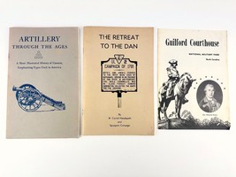 Lot of 3 Military PB Books: Artillery..1962. to the Dan 1781. Guilford Military - £19.77 GBP