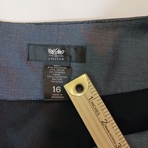 Mossimo Stretch RN#1773 Women's Gray 1/4 Zip Skirt Size 16 image 4