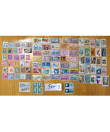 Lot Of 100 Assorted U.S. Stamps mostly from 1950 through 1981 - $111.29 MXN