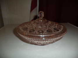 Diamond Cut Indiana Pink Candy Dish - $24.99