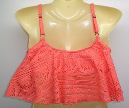 Kenneth Cole Size Large Suns Out Crochet Sunset New Womens Swim Bikini Top - £45.96 GBP