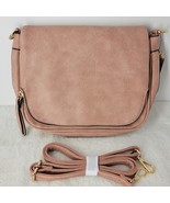 Glitzall Crossbody Pink Purse Bag Small Faux Leather Over The Shoulder C... - $16.82