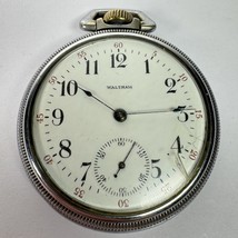 A.W.W. Co Waltham Pocket Watch 15 Jewels Keystone Case For Parts - €33,89 EUR