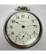A.W.W. Co Waltham Pocket Watch 15 Jewels Keystone Case For Parts - €33,89 EUR