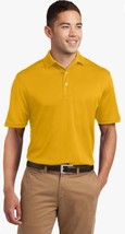 Sport-Tek Men&#39;s Dri Mesh Polo Shirt Style No K469 Medium Gold - £9.86 GBP