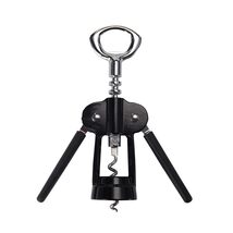 Farberware 5216100 Black/Silver Plastic/Stainless Steel Wing Corkscrew - $33.60 CAD