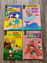 Walt Disney&#39;s Comics and Stories Moby Dick Vintage 1970s 110, 106, 401, 407 - £10.91 GBP