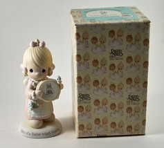 Enesco Precious Moments Figurine &quot;Birds Of A Feather Collect Together&quot;  ... - £7.85 GBP