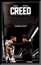 Creed Sylvester Stallone and Michael B. Jordan signed movie poster - £598.13 GBP