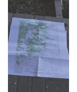  ViN 1968 Stonehouse Mountain Mont. Montana Geological Survey Map 28&quot; T ... - $171.06 MXN