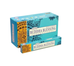 Deepika Buddha Blessing Masala AGARBATTI Natural Fragrance Incense Sticks 12X15g - £15.09 GBP