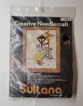 Sultana Crewel Creative Needlecraft Kit 18&quot; x 22&quot; Wishing Well #32104 - $19.79
