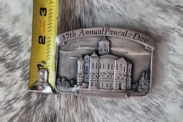 Centerville Iowa Pancake Day buckle 1985 Limited Edition 227 of 500 image 3