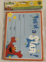 Sesame Street Elmo Recognition Awards Certificates You&#39;re a Star 20 Pk Teachers - £7.01 GBP