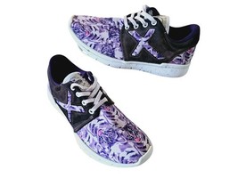 Munich Vent Shoes Purple Cat Lovers Women&#39;s Sz 6.5 EUR 39 - $12.74