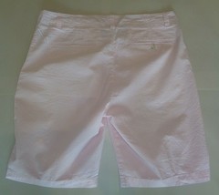 Cremieux Size 35 NANTUCKET S45HX264 Pink New Mens Seersucker Flat Front Shorts - £54.60 GBP