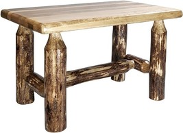 Montana Woodworks Glacier Country Collection Ottoman - £165.57 GBP