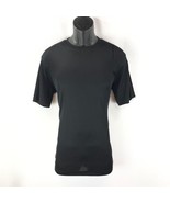 LOG-In Uomo Dressy T-Shirt Black for Men Crew Neck Ribbed Corded Sizes S... - £27.43 GBP