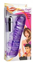 Frisky double finger banger vibrating g spot glove - £30.57 GBP