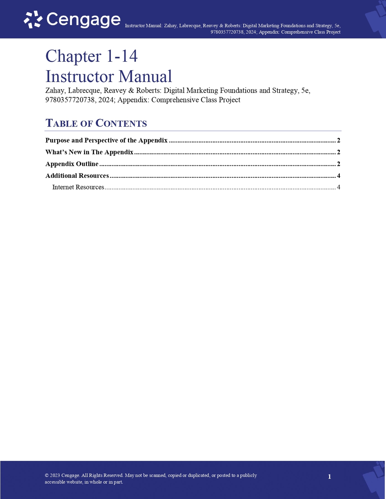 Solution Manual for Digital Marketing Foundations and Strategy, 5th Edit... - $17.20