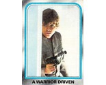 1980 Topps Star Wars #212 A Warrior Driven Luke Skywalker Mark Hamill B - $0.89