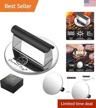 2lb Smash Burger Press Stainless Steel, Burger Smasher for Griddle Heat... - $44.90