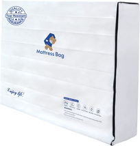 Mattress Bag Heavy Duty Matress Moving Storage 6 Mil Waterproof Sealed Zippered - £26.49 GBP+