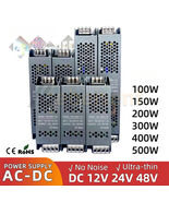 DC 12V 24V 48V Switch Power Supply Converter 100W 300W 500W LED Lights D... - $19.77 CAD+