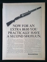 Vintage 1966 Winchester 1200 &amp; 1400 Shotgun Rifle Full Page Ad - $6.64