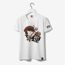 Short Sleeves T-shirt Unisex Edogawa Ranpo Bungo Stray Dogs Anime Japanese Gift - £23.08 GBP