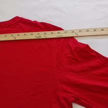 Canada Weather Gear Crewneck Men's Red Cotton Long Sleeve Graphic T-Shirt Sz 2XL image 14