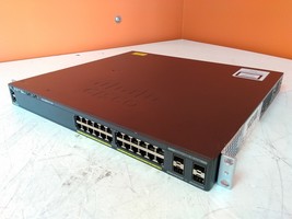 Cisco Catalyst 2960-XR WS-C2960XR-24TS-I 24 Port Gigabit Switch  - £271.42 GBP