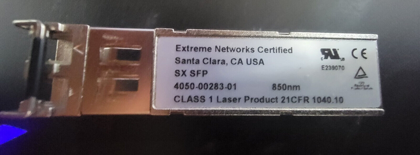 Extreme Networks 4050-00283-01 1000Base-SX SFP Transceiver Module Tiny1 - $18.69