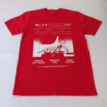 Dead Club City Clothing Mens Red Cotton Short Sleeve Graphic T-Shirt Size Medium image 8
