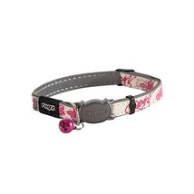 Rogz Catz GlowCat Collar, Pink Butterfly  - £12.73 GBP