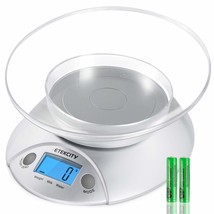 Food Kitchen Bowl Scale, Digital Ounces And Grams For Cooking, Baking, M... - £26.67 GBP