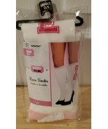 BRIDE To Be Knee-Hi Socks W/ a LACE VEIL Attached to back!  - WHITE &amp; PI... - £2.38 GBP